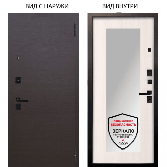 Black / Элегант Венге горизонт / Милли Ларче светлый