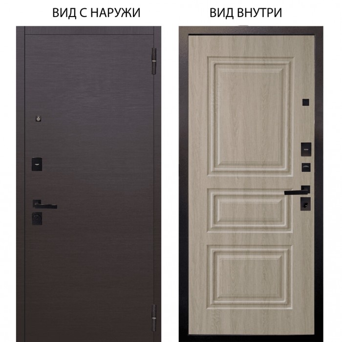 Black / Элегант Венге горизонт / Скиф Дуб филадельфия крем