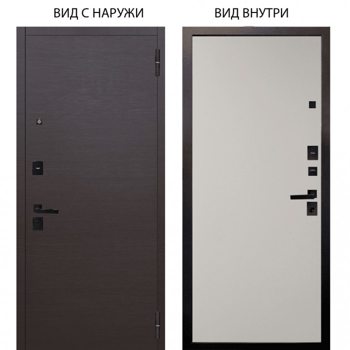 Black / Элегант Венге горизонт / Элегант Софт милк