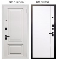 Black / Элион ВМР белый / Гауда Роял вуд белый