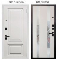 Black / Элион ВМР белый / Дуэт Белое дерево вставки Николь