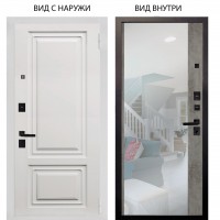 Black / Элион ВМР белый / Магнум Светлый бетон