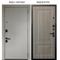 Black / Корсо Силк флай / Элион Дуб филадельфия крем