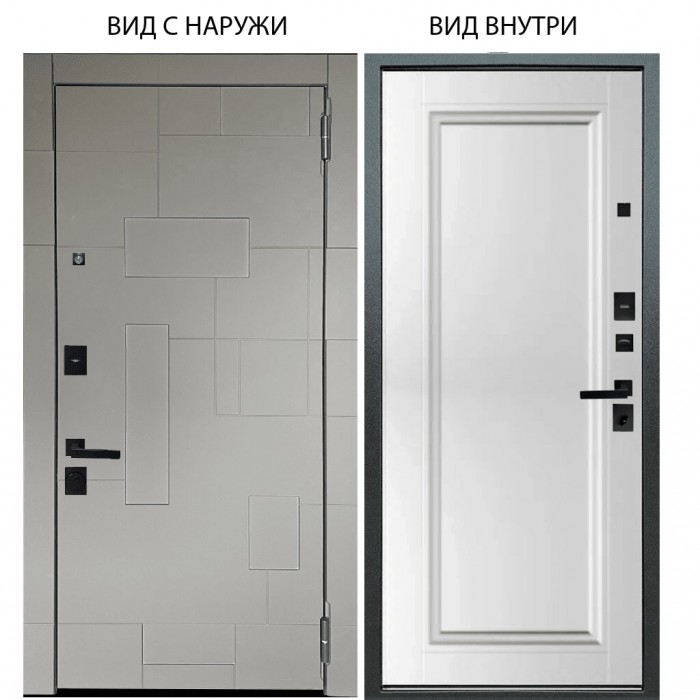 Black / Корсо Силк флай / Анастасия 1 Белый снег