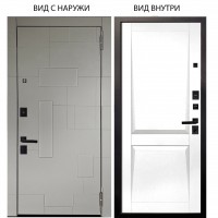 Black / Корсо Силк флай / Ариана Белая эмаль