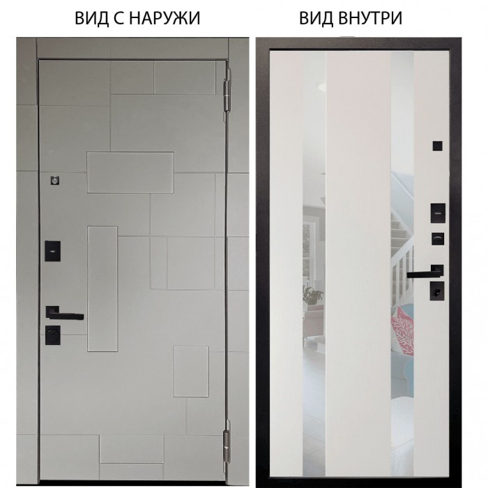 Black / Корсо Силк флай / Дуэт Белое дерево вставки Николь