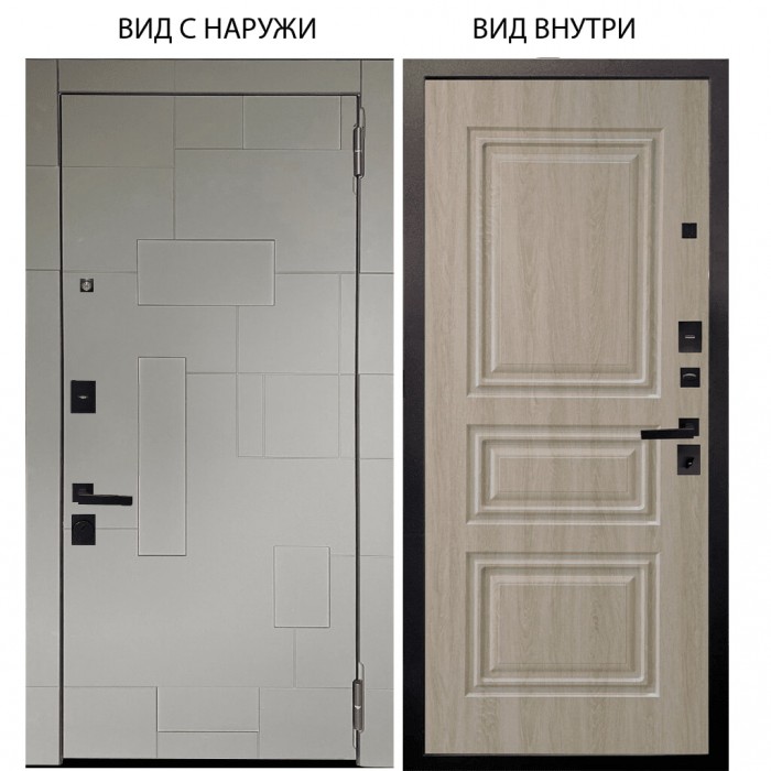 Black / Корсо Силк флай / Скиф Дуб филадельфия крем