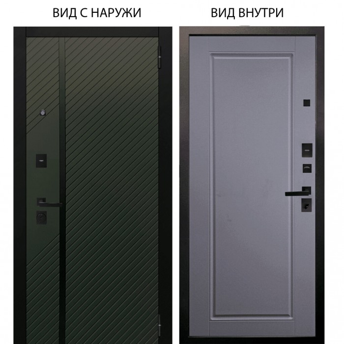 Black / Ланцет Олива софт / Тревор Силк маус