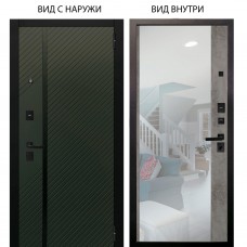 Black / Ланцет Олива софт / Магнум Светлый бетон