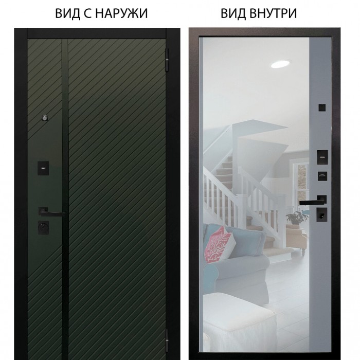 Black / Ланцет Олива софт / Магнум Силк маус