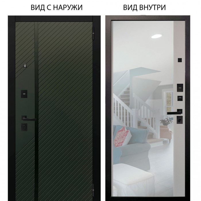 Black / Ланцет Олива софт / Магнум Софт милк