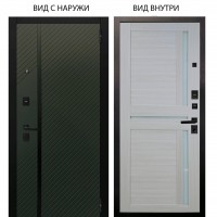 Black / Ланцет Олива софт / Мирра Белая лиственница