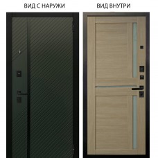Black / Ланцет Олива софт / Мирра Буксус