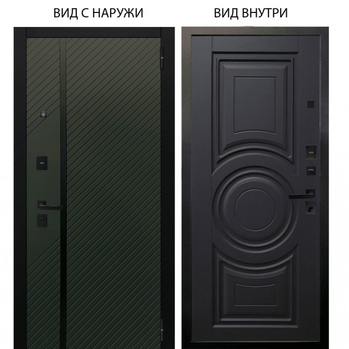 Black / Ланцет Олива софт / Могадиш Черный софт