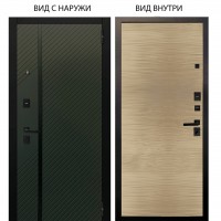 Black / Ланцет Олива софт / Элегант Дорс светлый горизонт