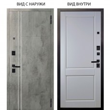 Black / Лофт Темный бетон / Соренто Белая эмаль