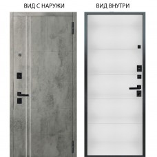 Black / Лофт Темный бетон / Агат Вельвет белый горизонт