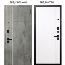 Black / Лофт Темный бетон / Гауда Роял вуд белый
