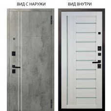 Black / Лофт Темный бетон / Диана Белая лиственница