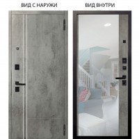 Black / Лофт Темный бетон / Магнум Светлый бетон