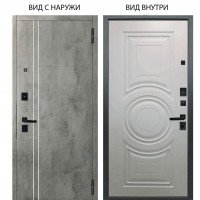 Black / Лофт Темный бетон / Могадиш Софт милк