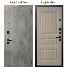 Black / Лофт Темный бетон / Скиф Дуб филадельфия крем