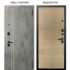 Black / Лофт Темный бетон / Элегант Дорс светлый горизонт