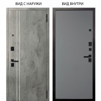 Black / Лофт Темный бетон / Элегант Силк маус