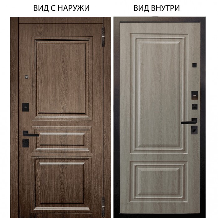 Black / Магистр Дуб кантри / Элион Дуб филадельфия крем