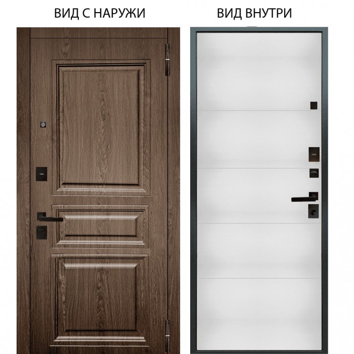 Black / Магистр Дуб кантри / Агат Вельвет белый горизонт