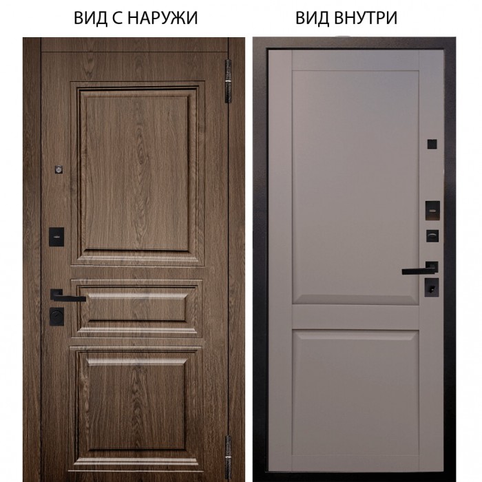 Black / Магистр Дуб кантри / Ариана Серая эмаль