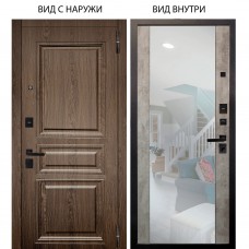 Black / Магистр Дуб кантри / Вояж Светлый бетон
