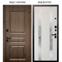 Black / Магистр Дуб кантри / Дуэт Белое дерево вставки Николь