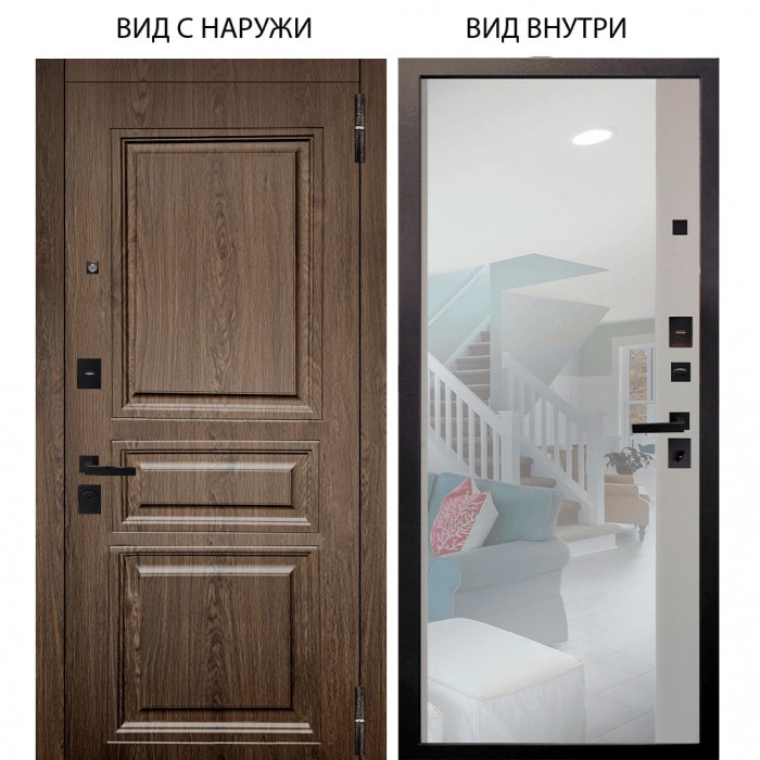 Black / Магистр Дуб кантри / Магнум Софт милк