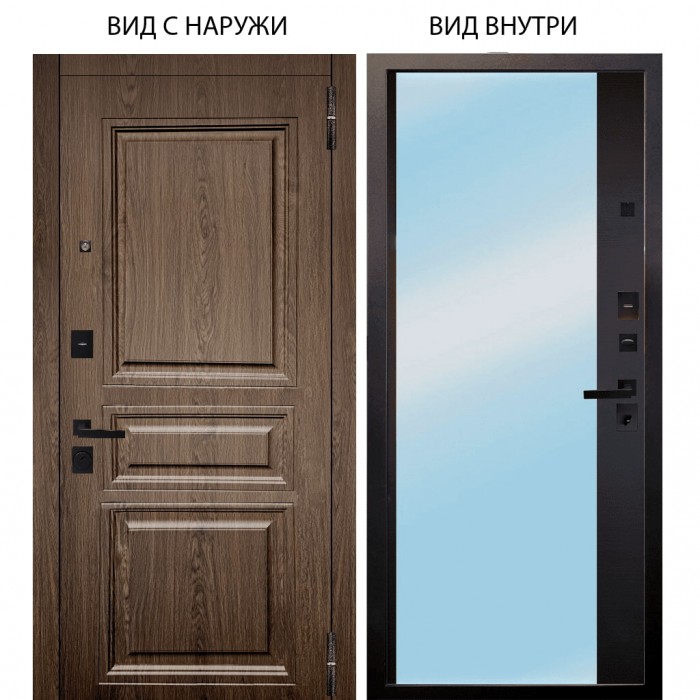 Black / Магистр Дуб кантри / Магнум Черный софт