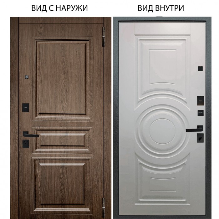 Black / Магистр Дуб кантри / Могадиш Софт милк