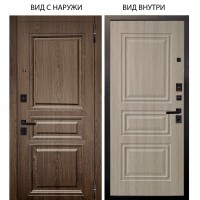 Black / Магистр Дуб кантри / Скиф Дуб филадельфия крем