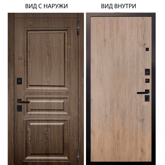 Black / Магистр Дуб кантри / Элегант Рустик соломенный