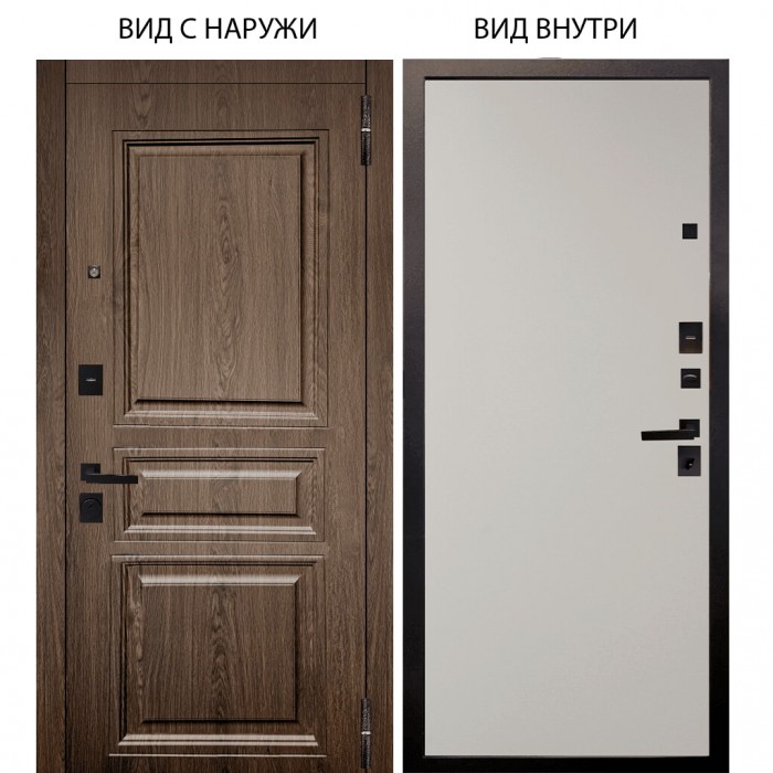 Black / Магистр Дуб кантри / Элегант Софт милк