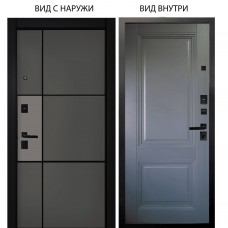 Black / Мичиган Силк титан - силк муссон / Соло Антрацит