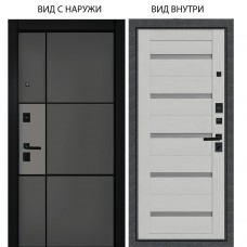 Black / Мичиган Силк титан - силк муссон / Александра Серый винил
