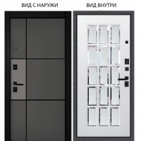Black / Мичиган Силк титан - силк муссон / Мэрелин Софт милк с фацетом и пескоструем