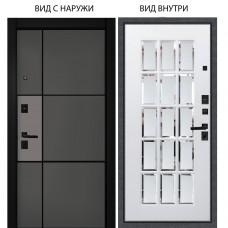 Black / Мичиган Силк титан - силк муссон / Мэрелин Софт милк с фацетом и пескоструем
