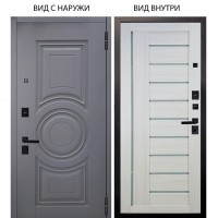 Black / Могадиш Силк флай / Диана Белая лиственница