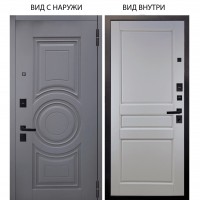 Black / Могадиш Силк флай / Каролина Белая эмаль