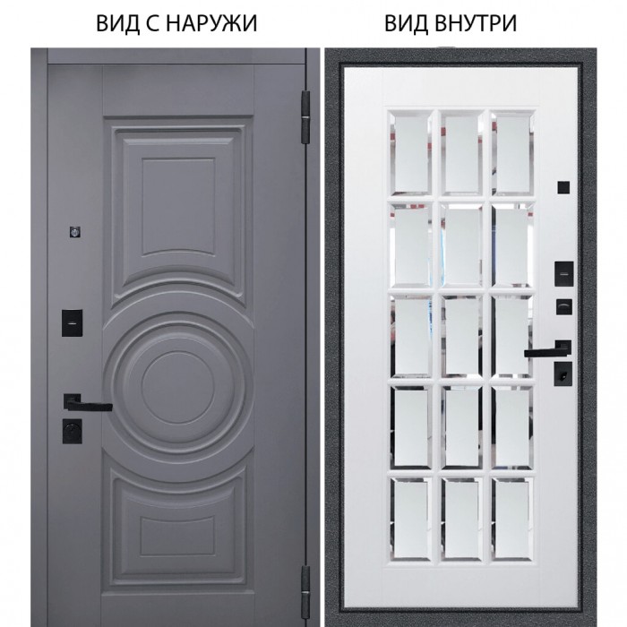 Black / Могадиш Силк флай / Мэрелин Софт милк с фацетом и пескоструем