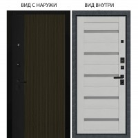 Black / Рокси Дуб рейка морение / Александра Серый винил