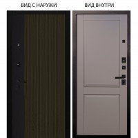 Black / Рокси Дуб рейка морение / Ариана Серая эмаль