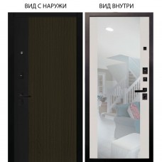 Black / Рокси Дуб рейка морение / Вояж Белое дерево