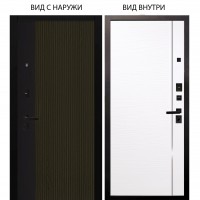 Black / Рокси Дуб рейка морение / Гауда Роял вуд белый